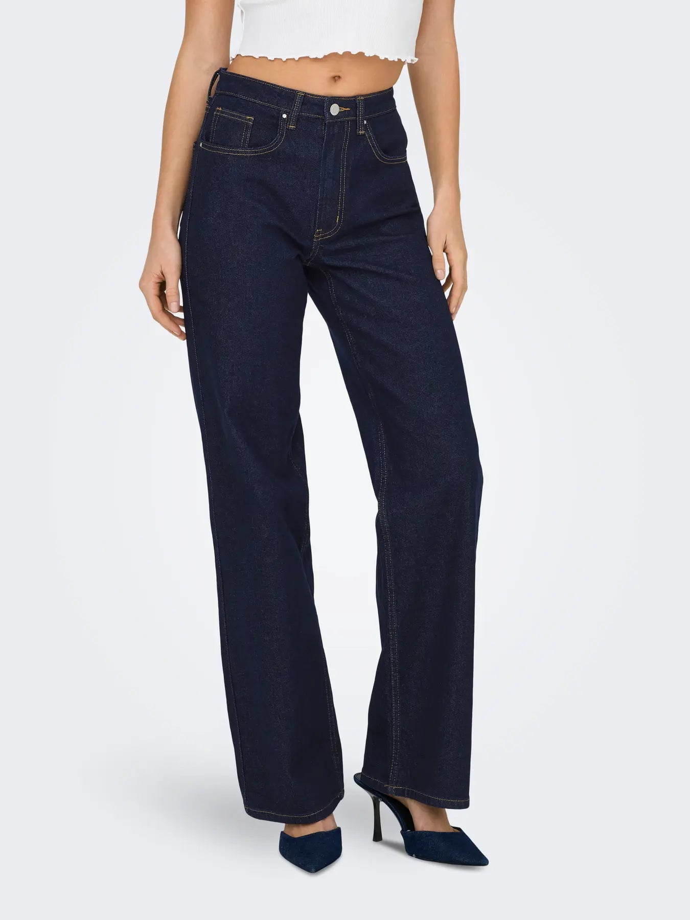 Juicy Wide Leg Jean- Only
