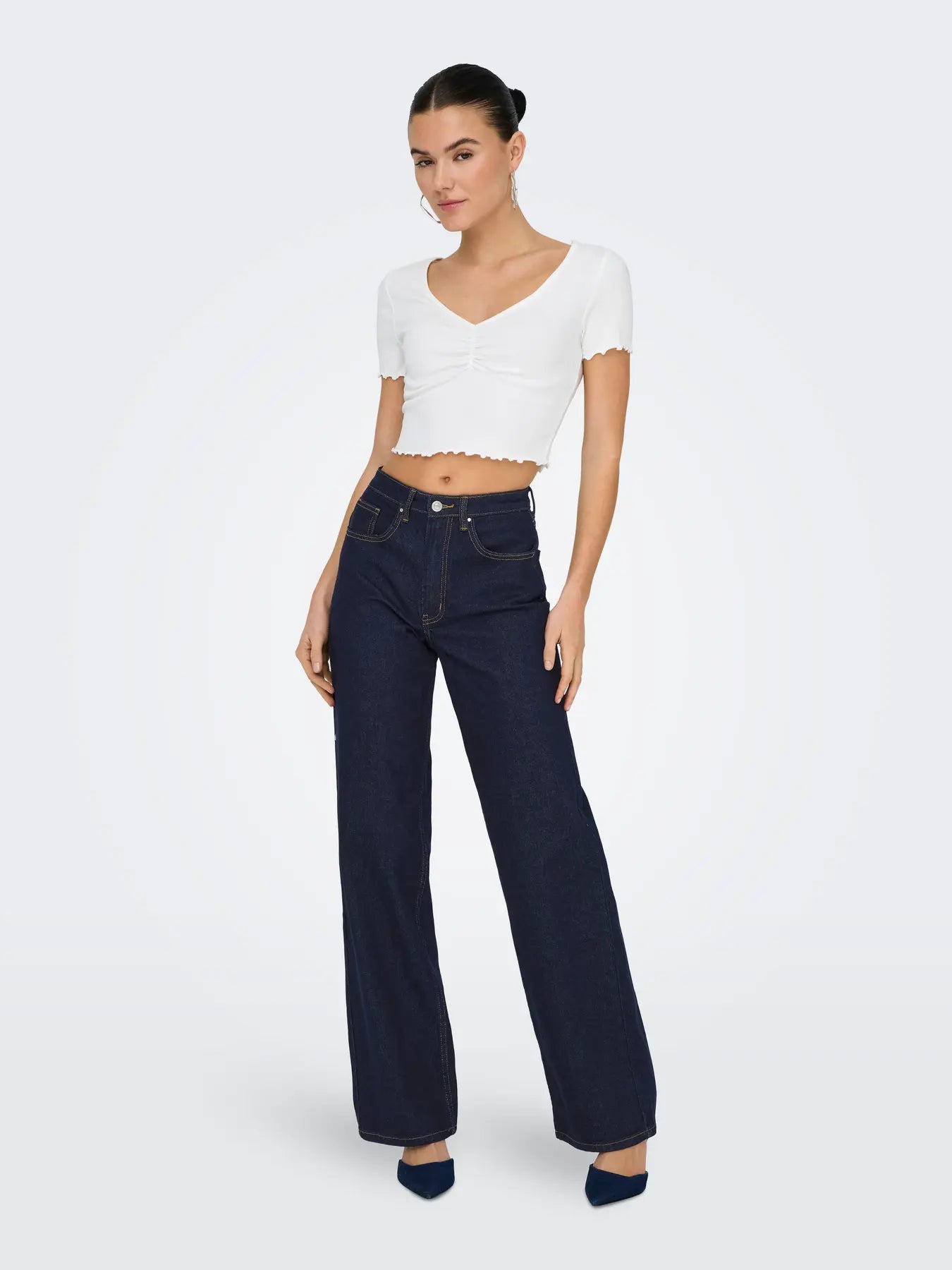 Juicy Wide Leg Jean- Only