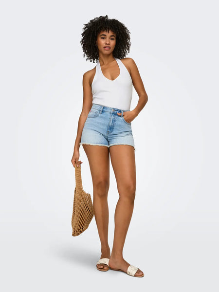 Malia Halterneck Top-Black-Only - Uforia Muse 