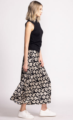 Kelly Long Skirt- Pink Martini