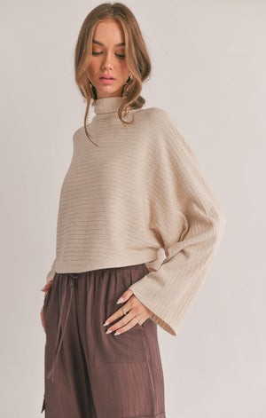 Alba Dolman Sweater- Sage The Label