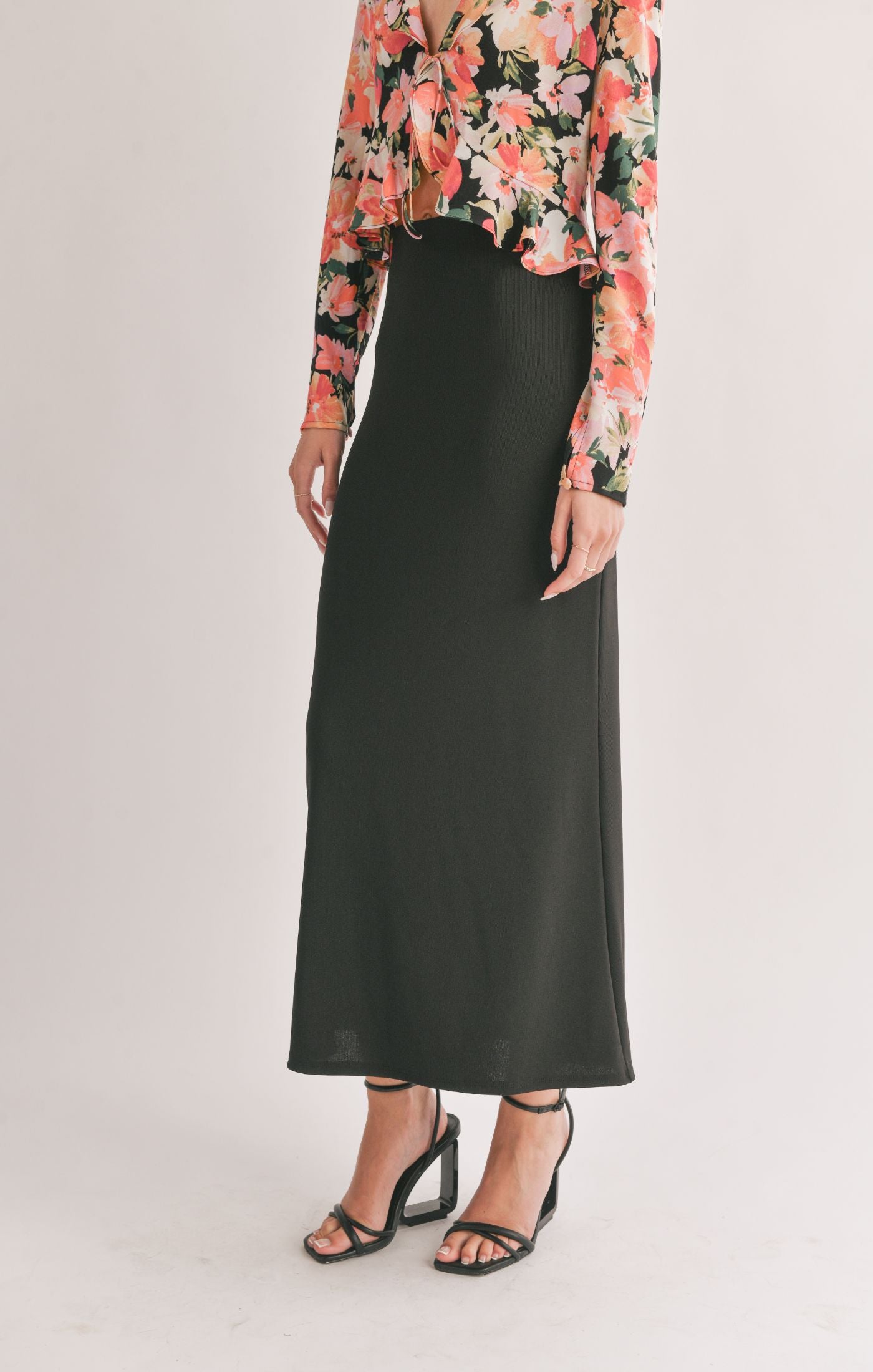 Icon Maxi Skirt- Sage The Label - Uforia Muse 
