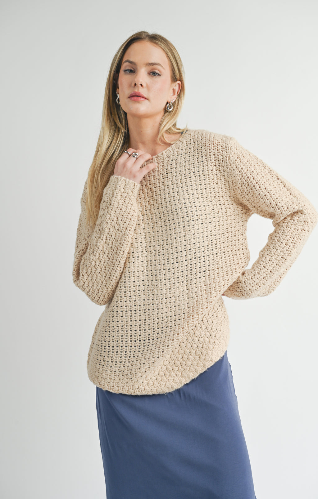 Maude Sweater- Sage The Label