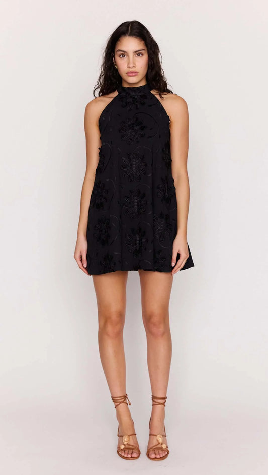 Roma Mini Dress- Mink Pink - Uforia Muse 