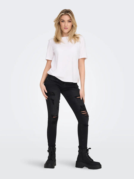 S/S Tee-White