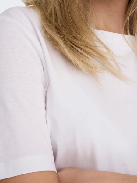 S/S Tee-White