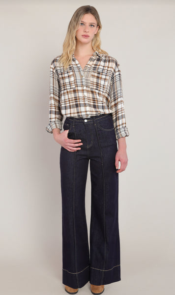 Autumn Plaid Shirt- Dex