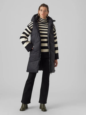 Uppsala Hood Puff Vest-Vero Moda