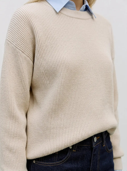 Gold Lux Pullover-Birch-Vero Moda - Uforia Muse 