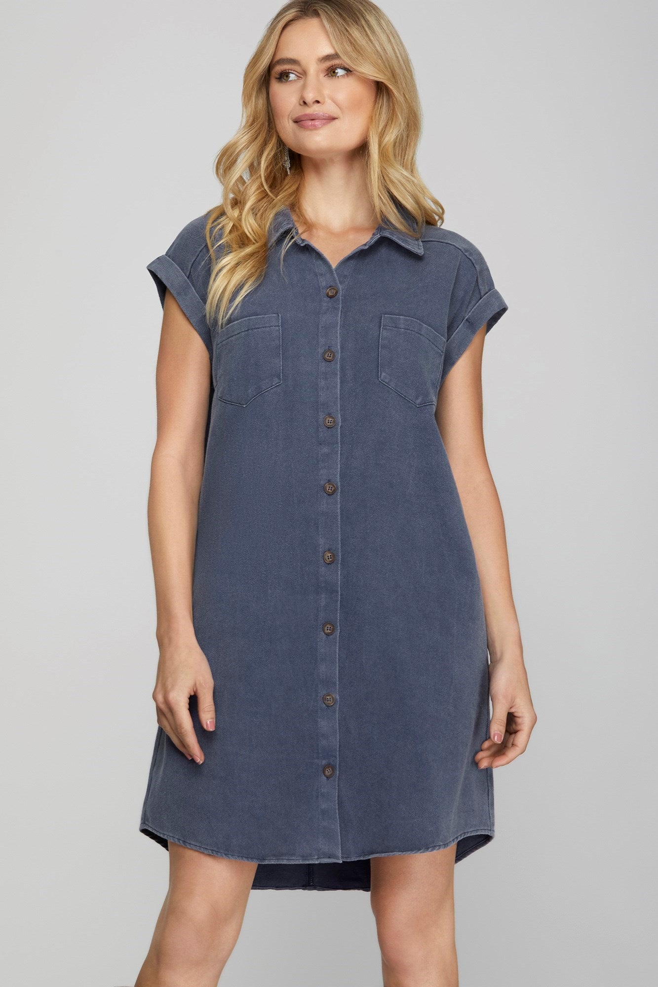 Remi Shirt Dress- She & Sky