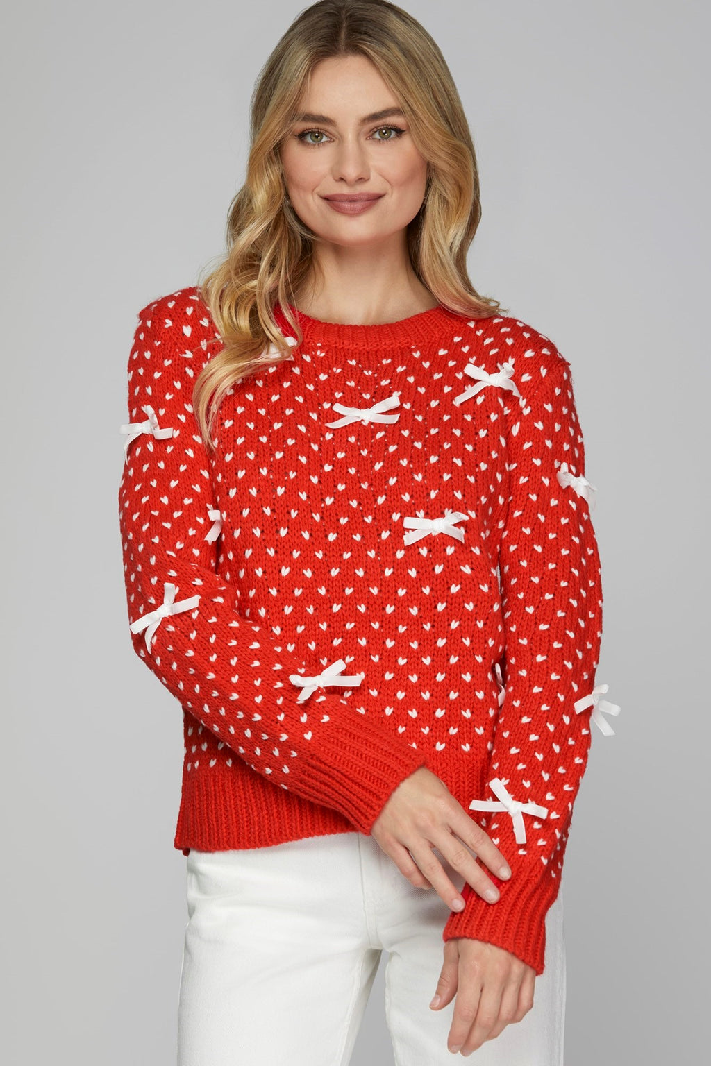 Celeste Red Sweater