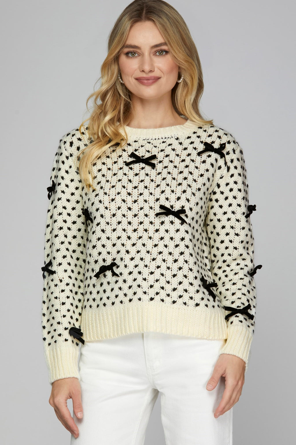 Celeste Bow Sweater