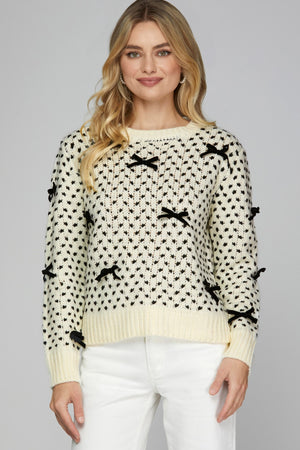 Celeste Bow Sweater