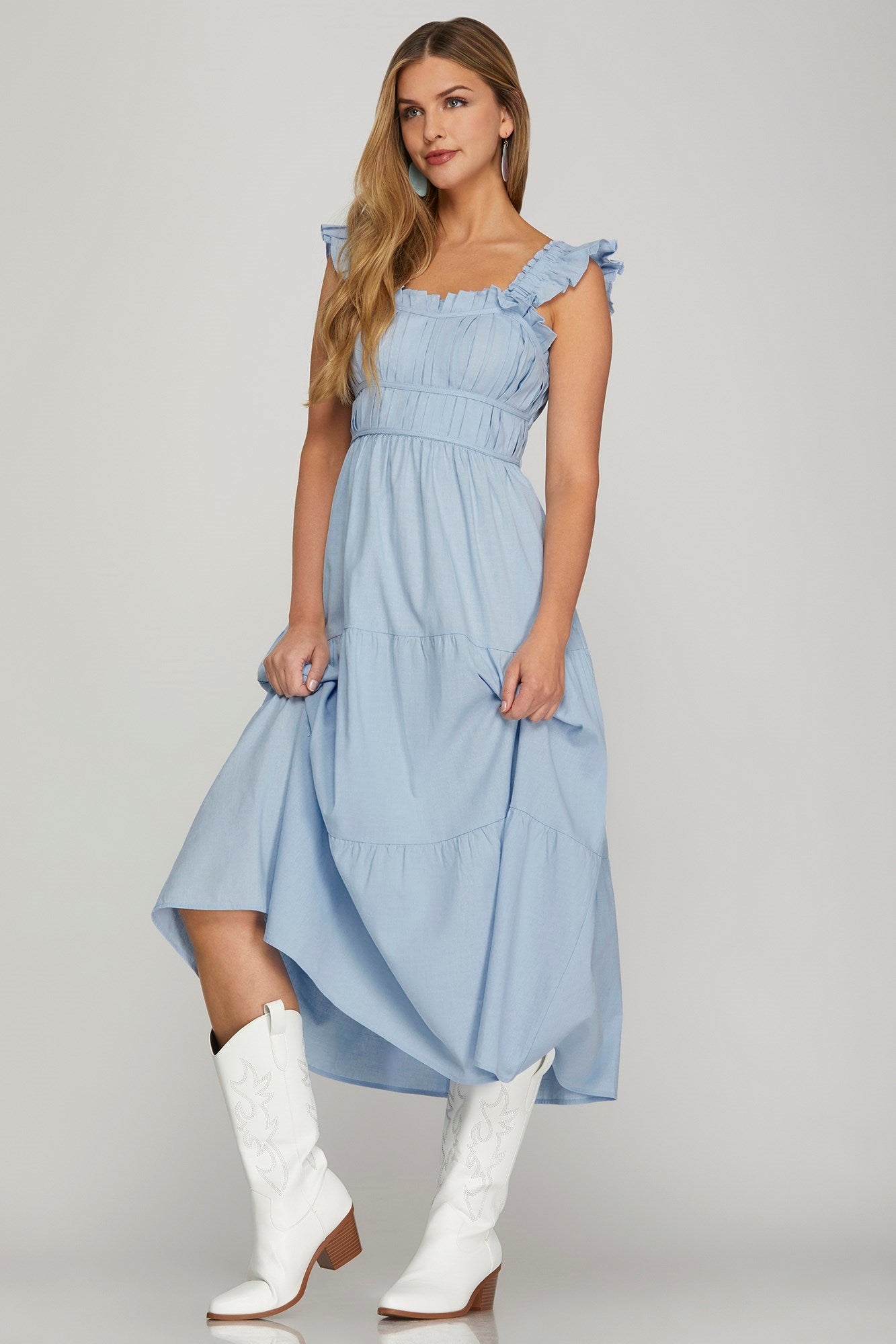 Gabriella Dress-Sky- She & Sky