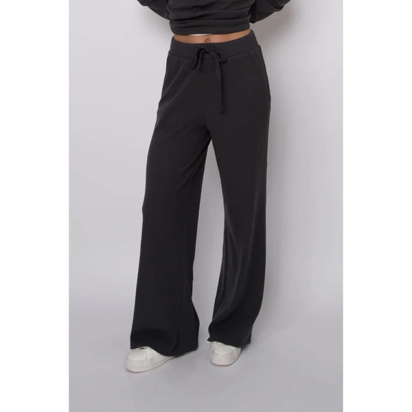 Henry Waffle Pant-Coal-Rd Style