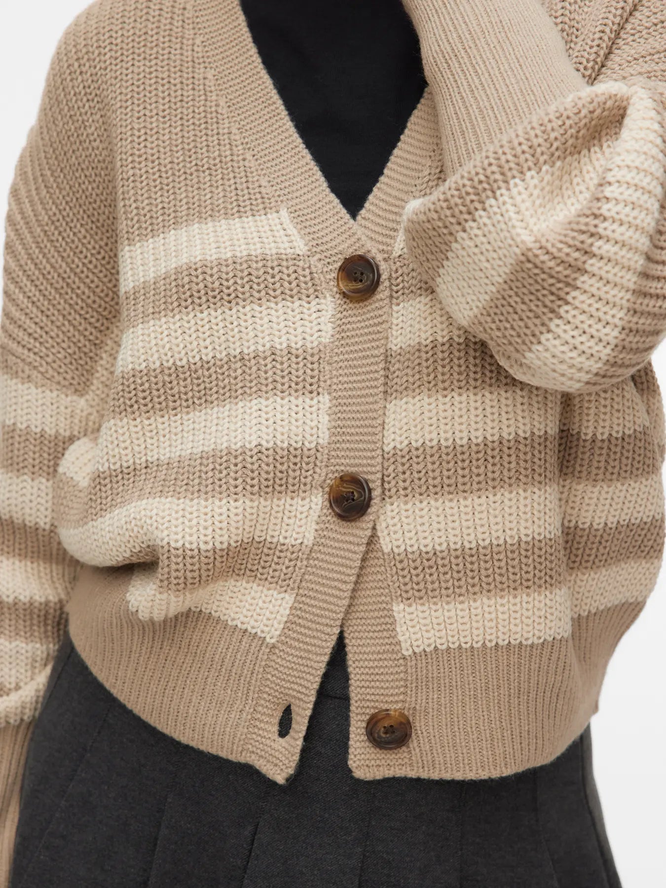 Lea Cardigan-Stripe