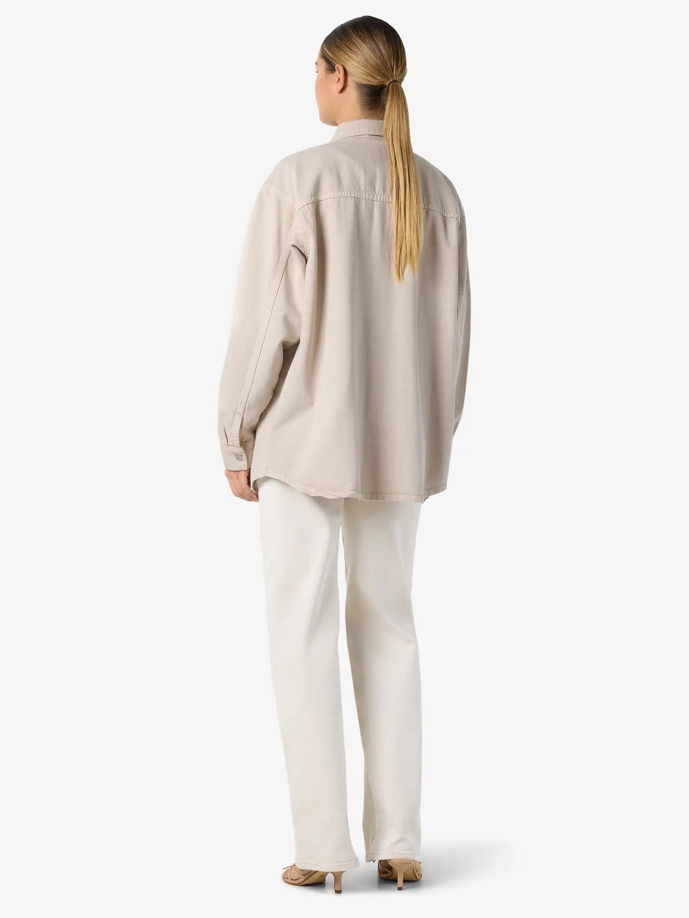 Alva Denim Shacket-Stone-Noisy May