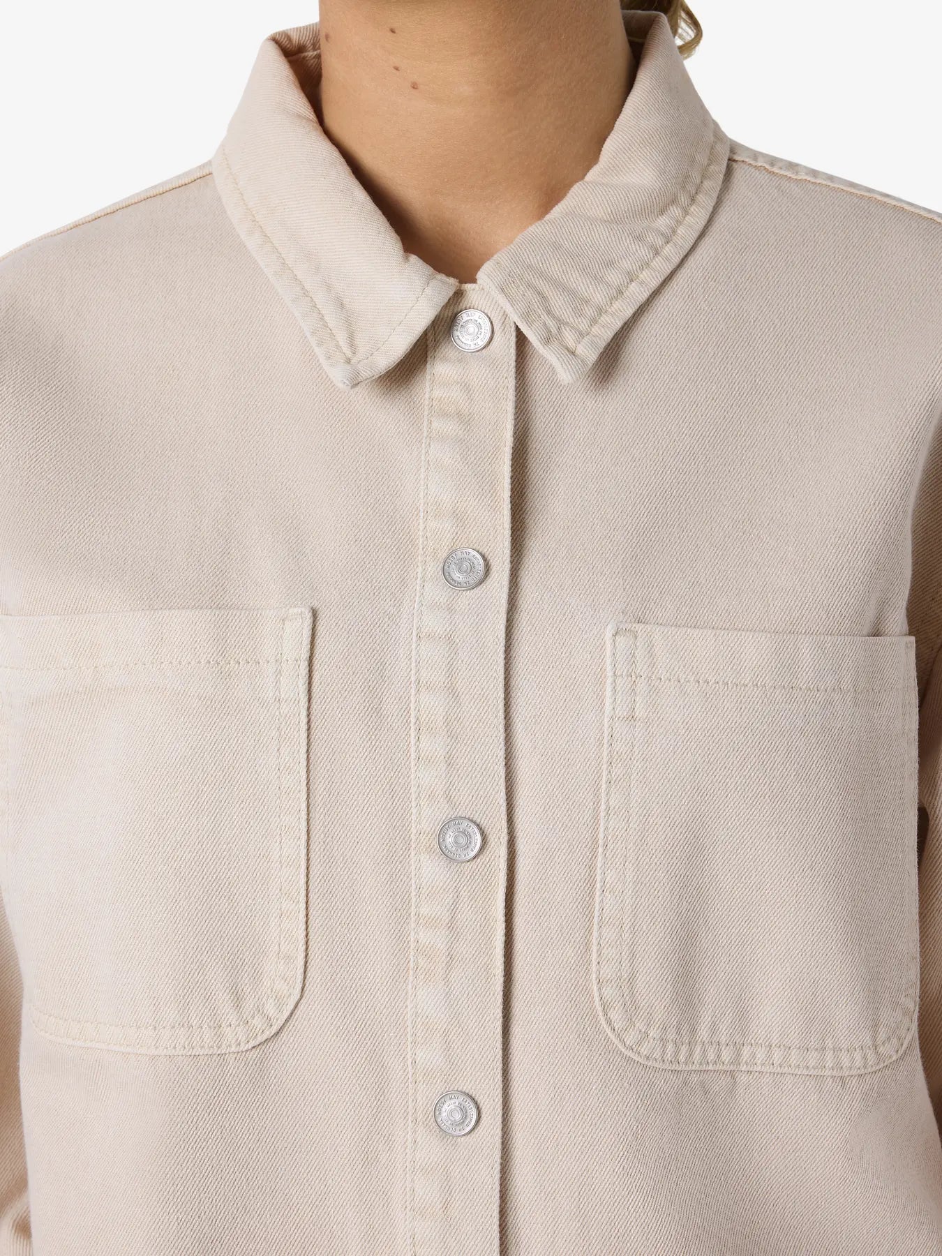 Alva Denim Shacket-Stone-Noisy May