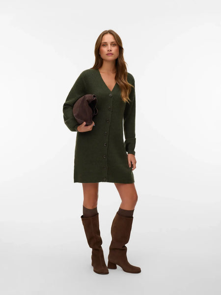 Karla Cardigan Dress-Vero Moda