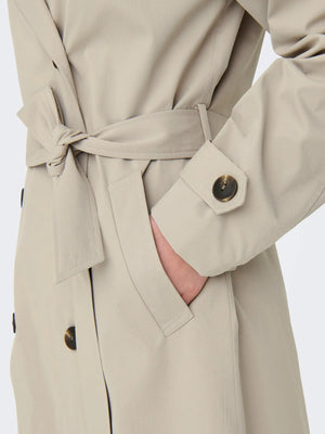 Orchid Life Trenchcoat- Only