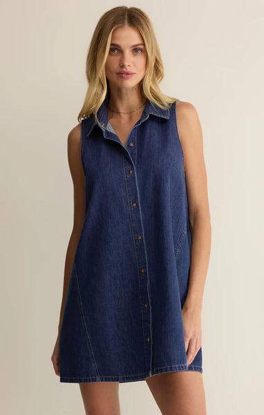 New Day Denim Dress- Z Supply - Uforia Muse 