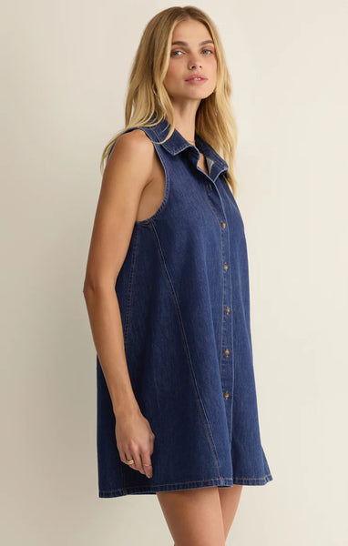 New Day Denim Dress- Z Supply - Uforia Muse 