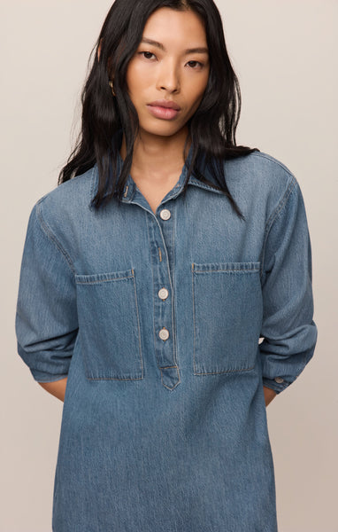 Lucie Denim Dress- Z Supply