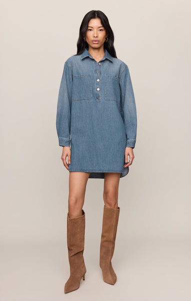 Lucie Denim Dress- Z Supply