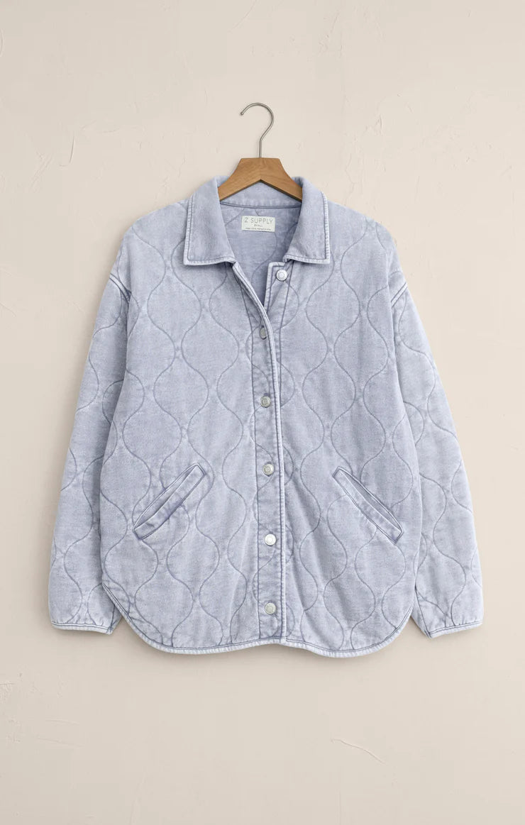 Boulder Knit Denim Jacket- Z Supply