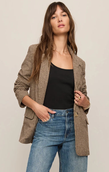 Evan Check Blazer- Z Supply - Uforia Muse 