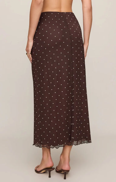 Eda Dotted Maxi Skirt- Z Supply