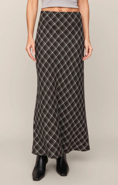 Europa Plaid Maxi Skirt- Z Supply