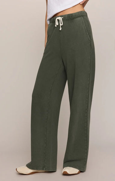 Hunter Knit Pant-Olive- Z Supply - Uforia Muse 