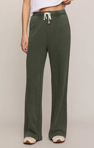 Hunter Knit Pant-Olive- Z Supply - Uforia Muse 