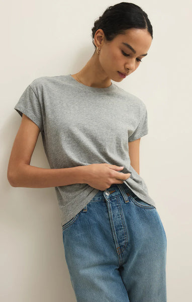 Modern Slub Tee-Grey-Z Supply - Uforia Muse 