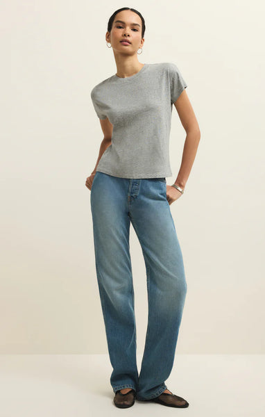 Modern Slub Tee-Grey-Z Supply - Uforia Muse 