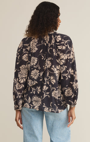 Wren Floral Blouse- Z Supply