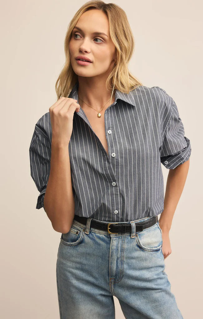 Grey Seaport Shirt-Z Supply