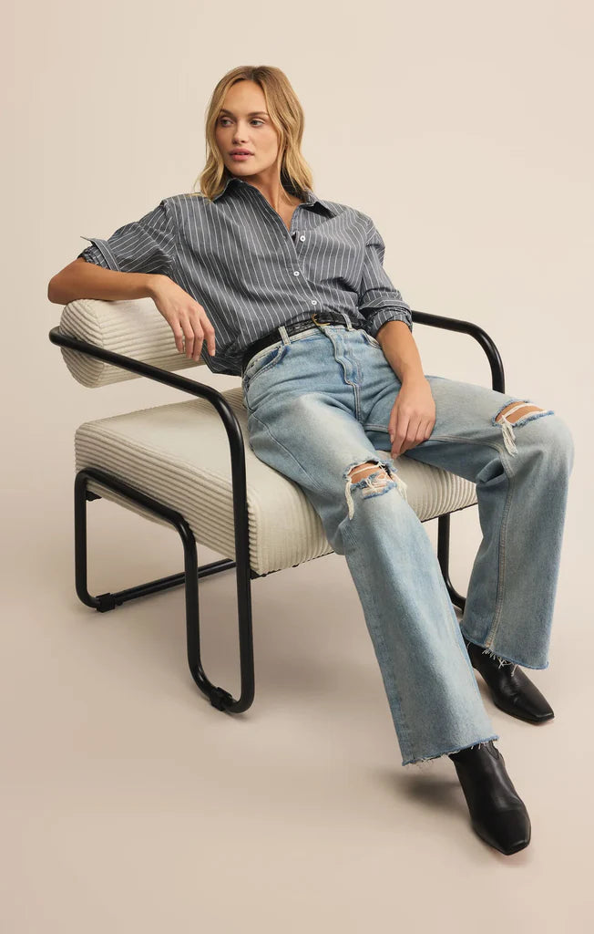 Grey Seaport Shirt-Z Supply