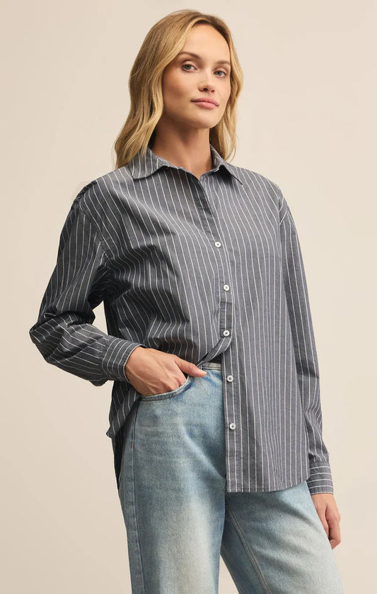 Grey Seaport Shirt-Z Supply