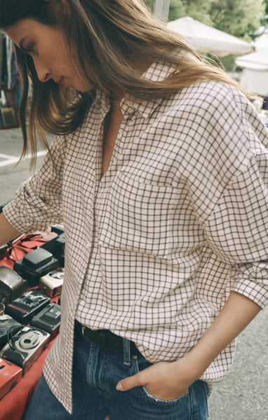 River Frost Plaid Shirt- Z Supply - Uforia Muse 