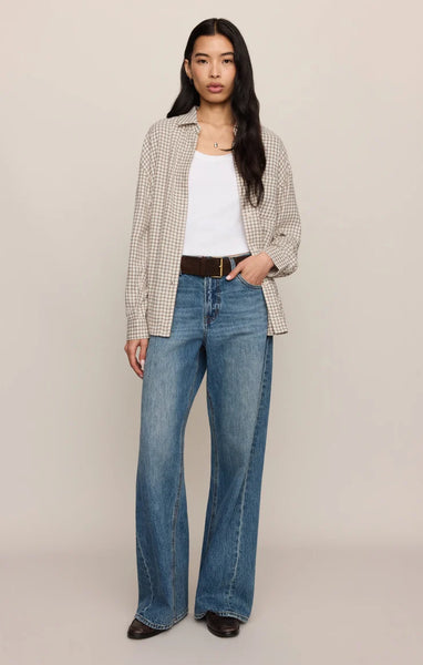 River Frost Plaid Shirt- Z Supply - Uforia Muse 