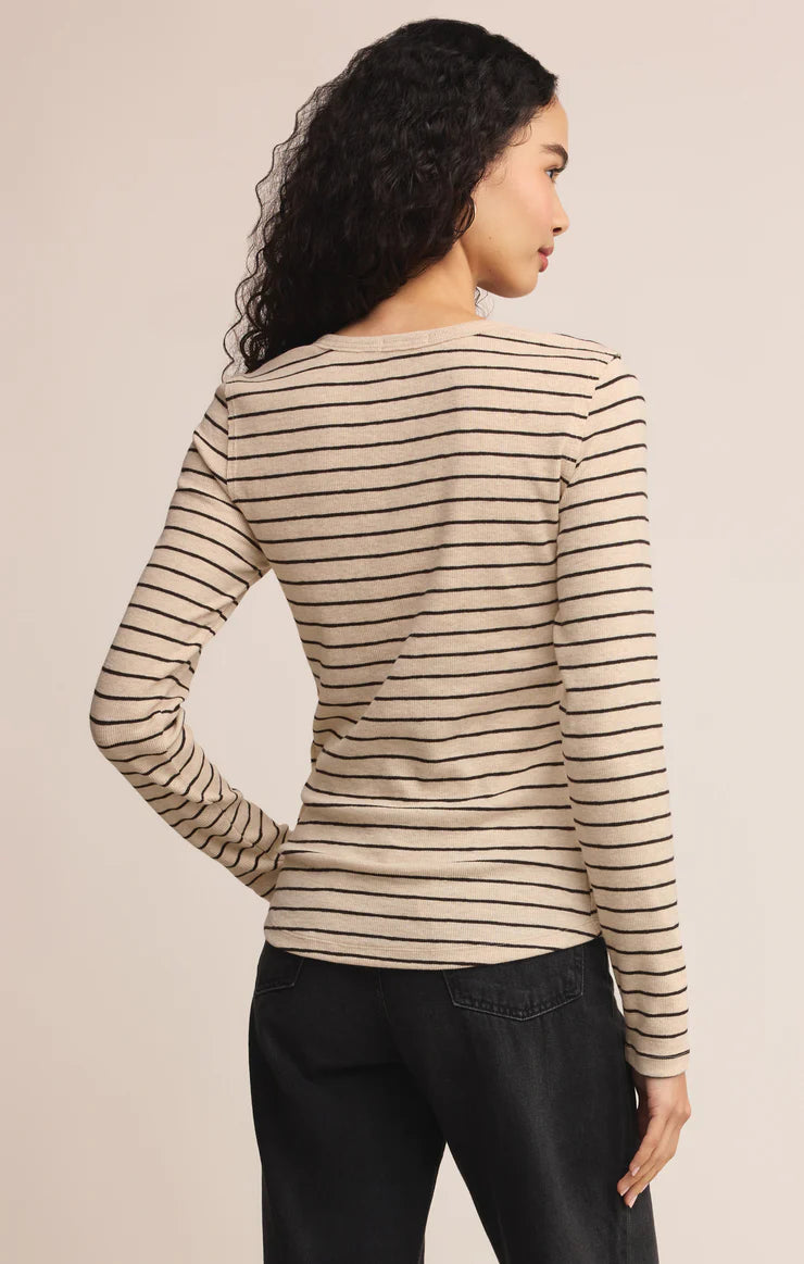 Eve Striped Henley- Z Supply