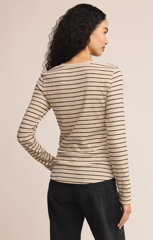 Eve Striped Henley- Z Supply