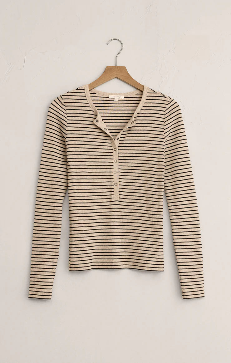 Eve Striped Henley- Z Supply