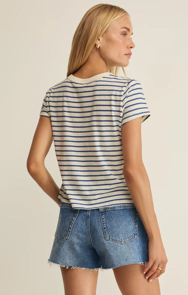Junie Striped Tee- Z Supply - Uforia Muse 