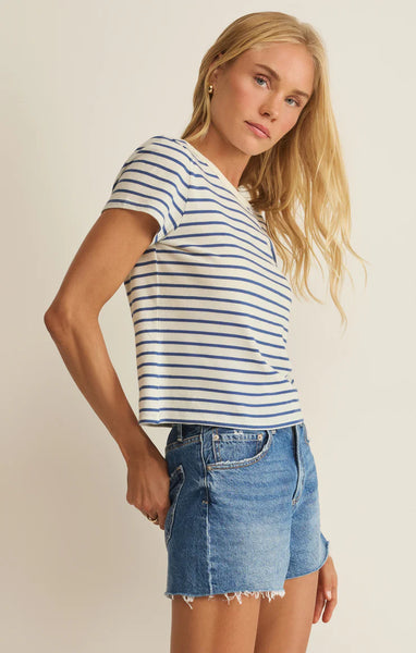 Junie Striped Tee- Z Supply - Uforia Muse 