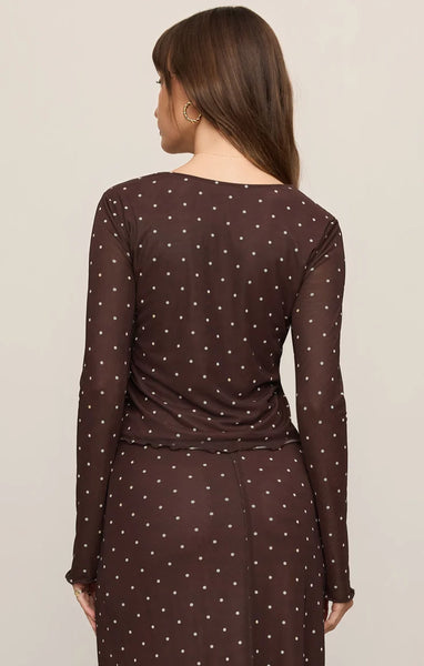 Amara Dot Mesh Top-Z Supply