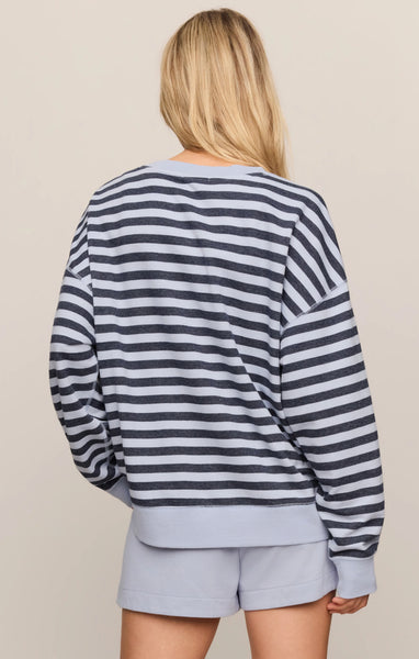 The Everyday Striped Crew- Eclipse- Z Supply