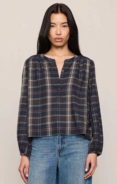 Autumn Plaid Button Up-Z Supply - Uforia Muse 